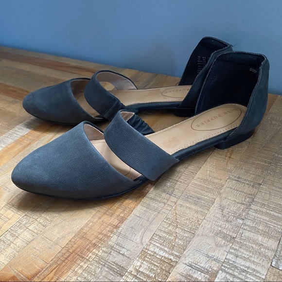 Hush Puppies | Grey Kendall Trave Flats - Picture 4 of 11